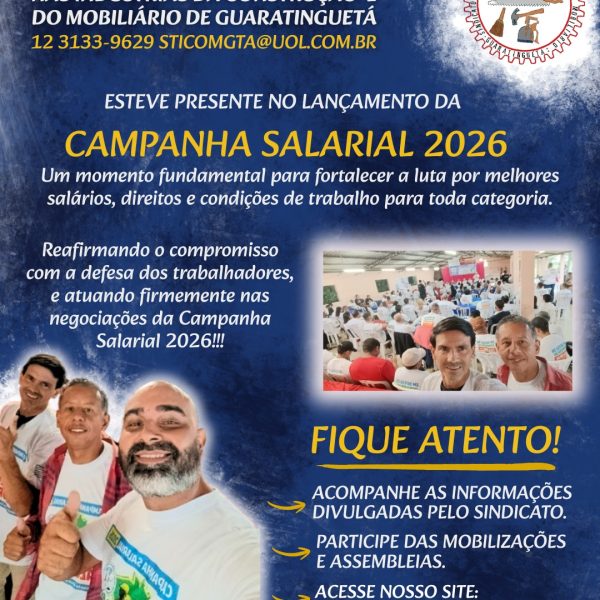 Sindicato dos Trabalhadores nas Indústrias da Construção e do Mobiliário de Guaratinguetá - SP