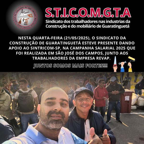 Sindicato dos Trabalhadores nas Indústrias da Construção e do Mobiliário de Guaratinguetá - SP